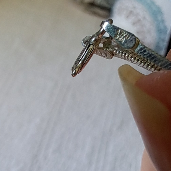 Artisan Sterling Silver Handmade Ametrine Pendant with Italian Sterling Necklace - Picture 7 of 14